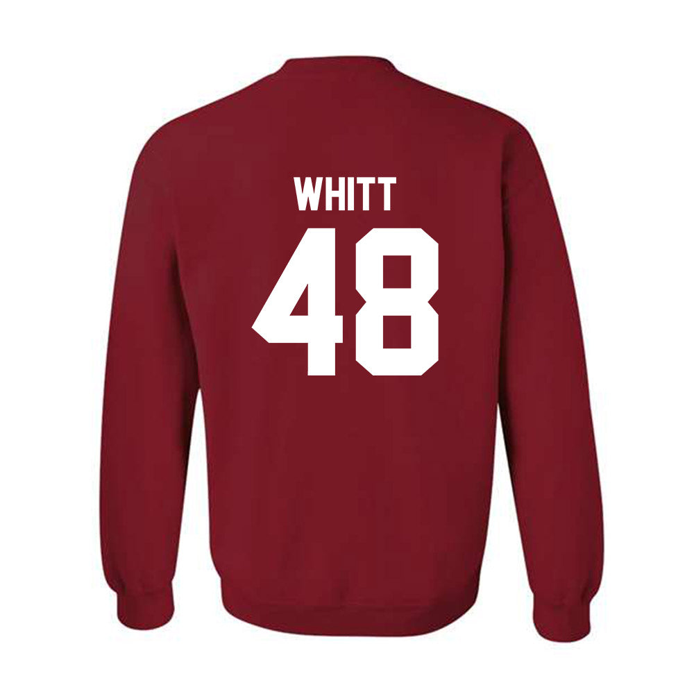 Arkansas - NCAA Football : Joseph Whitt - Classic Shersey Crewneck Sweatshirt-1