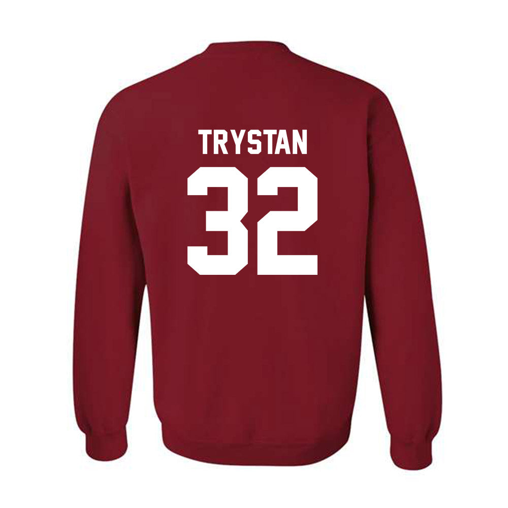 Arkansas - NCAA Baseball : Trystan Trystan - Classic Shersey Crewneck Sweatshirt-1