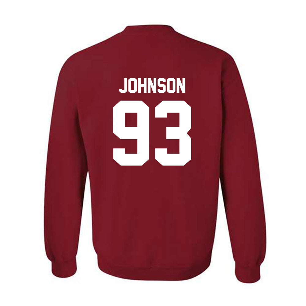 Arkansas - NCAA Football : Keiundre Johnson - Classic Shersey Crewneck Sweatshirt-1