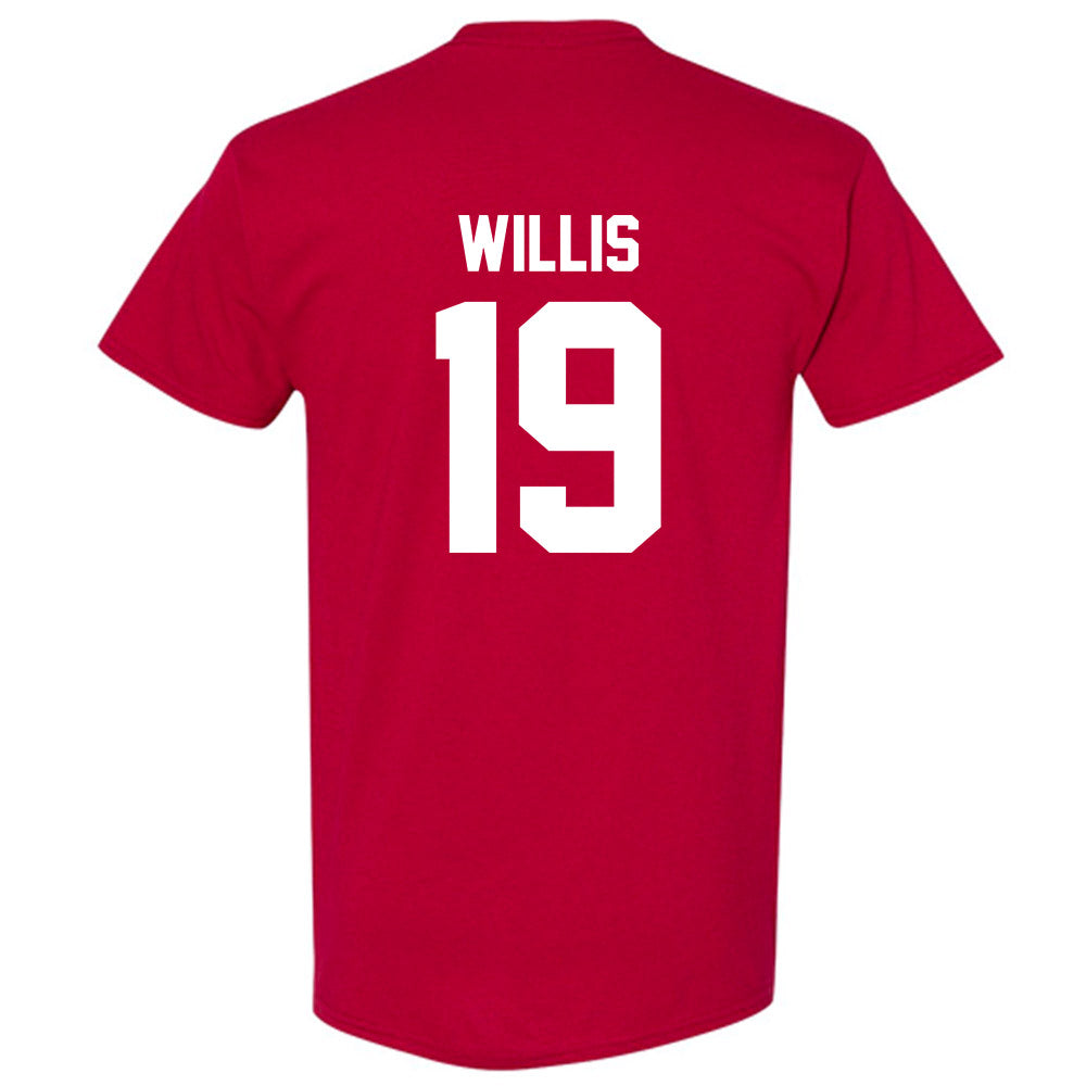 Arkansas - NCAA Baseball : Carson Willis - Classic Shersey T-Shirt-1