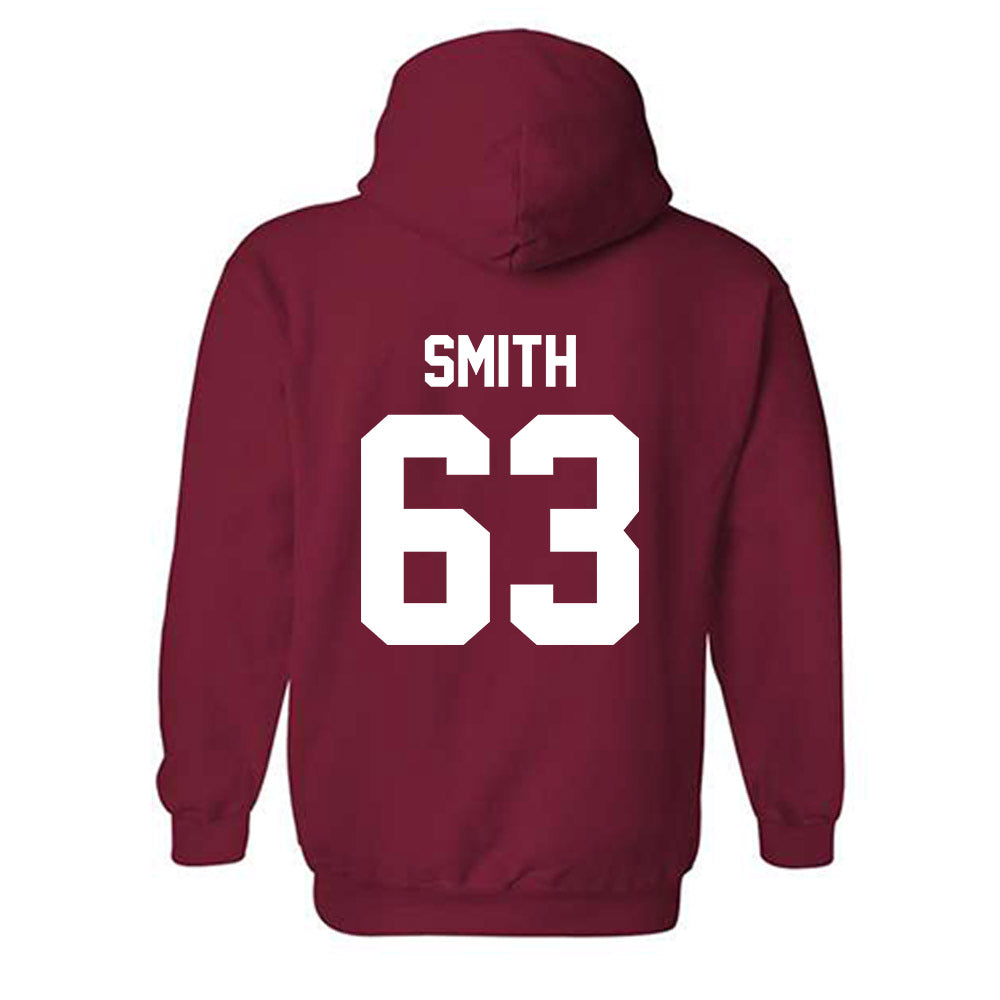 Arkansas - NCAA Football : Hugh Smith - Classic Shersey Hooded Sweatshirt-1