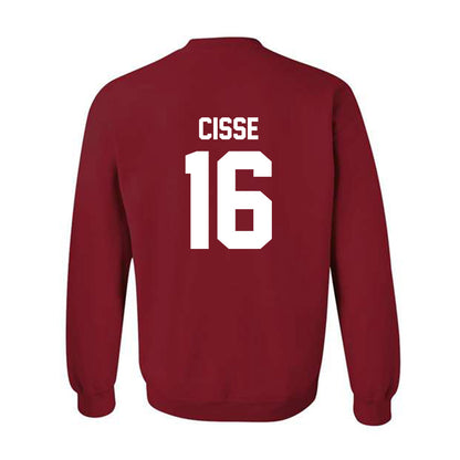Arkansas - NCAA Football : Ismael Cisse - Classic Shersey Crewneck Sweatshirt-1