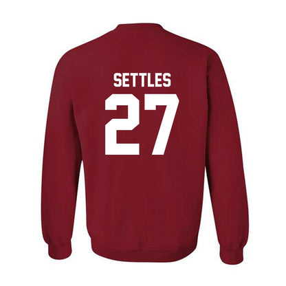 Arkansas - NCAA Football : Cameron Settles - Classic Shersey Crewneck Sweatshirt-1