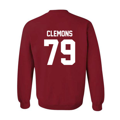 Arkansas - NCAA Football : Josiah Clemons - Classic Shersey Crewneck Sweatshirt-1