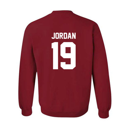 Arkansas - NCAA Football : Antonio Jordan - Classic Shersey Crewneck Sweatshirt-1