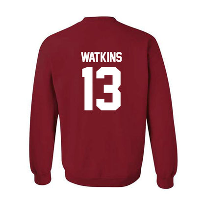 Arkansas - NCAA Football : Jelani Watkins - Classic Shersey Crewneck Sweatshirt-1