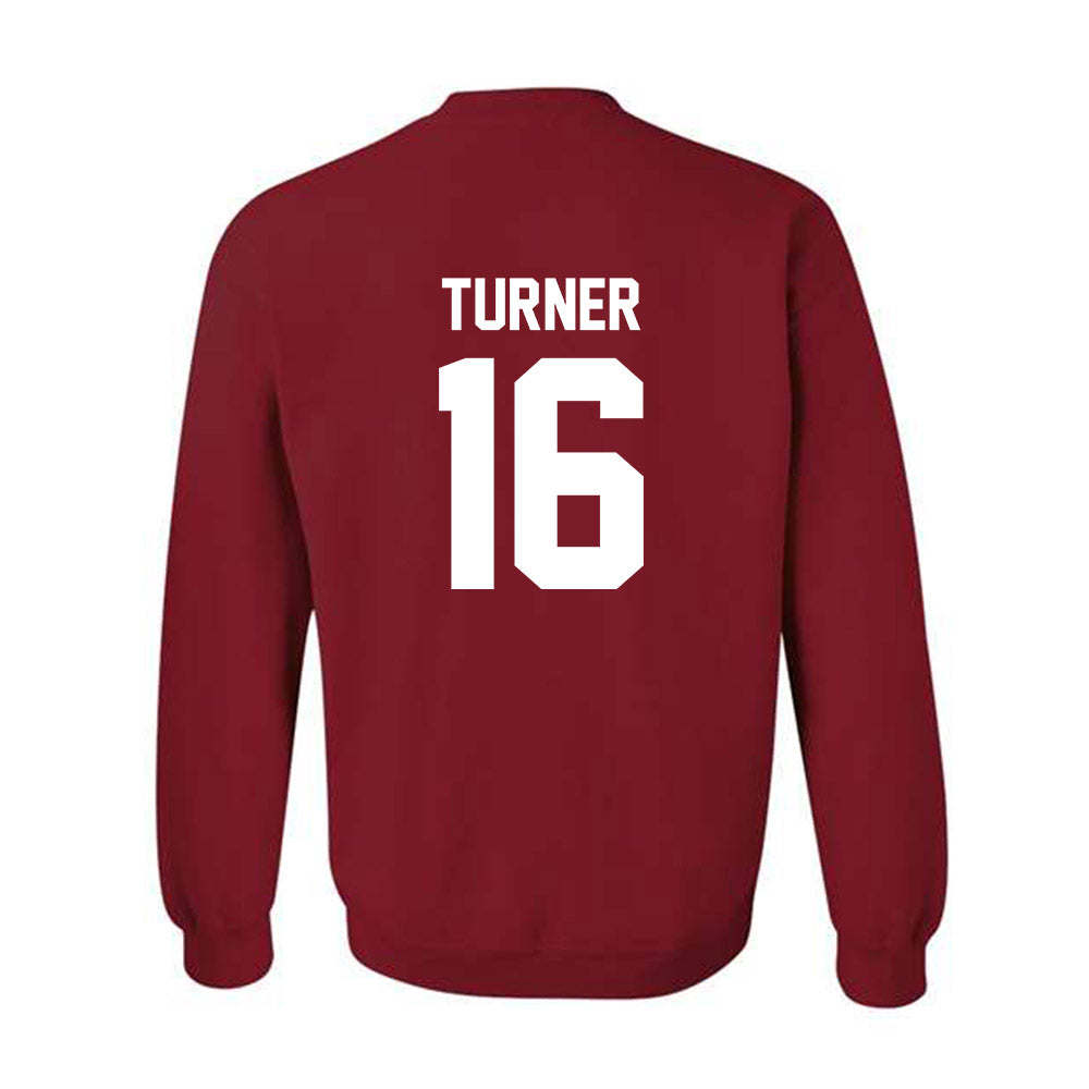 Arkansas - NCAA Baseball : Christian Turner - Classic Shersey Crewneck Sweatshirt-1