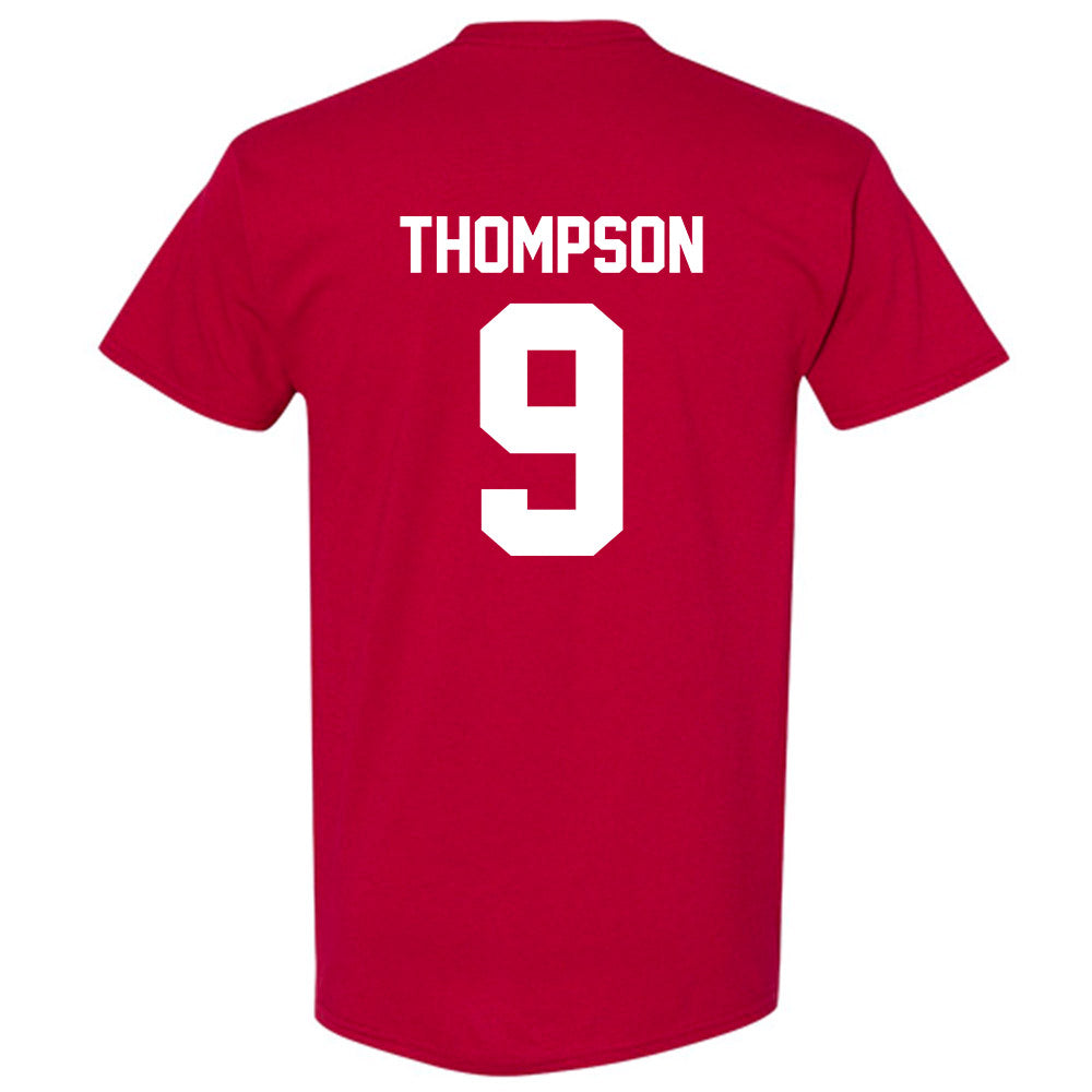 Arkansas - NCAA Men's Basketball : Davion Thompson - Classic Shersey T-Shirt-1