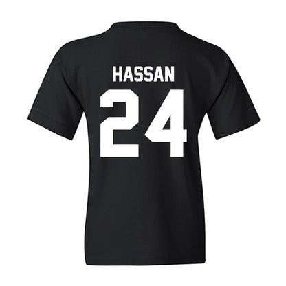 Arkansas - NCAA Women's Basketball : Aisha Hassan - Generic Shersey Youth T-Shirt-1