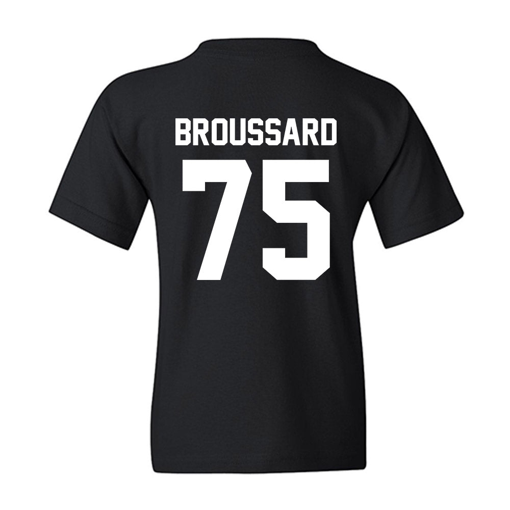 Arkansas - NCAA Football : Kavion Broussard - Generic Shersey Youth T-Shirt-1