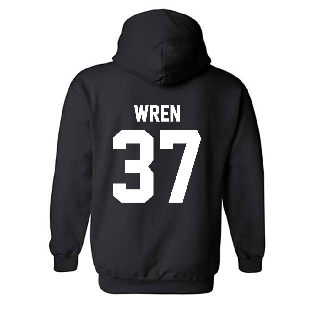Arkansas - NCAA Baseball : Grant Wren - Generic Shersey Hooded Sweatshirt-1