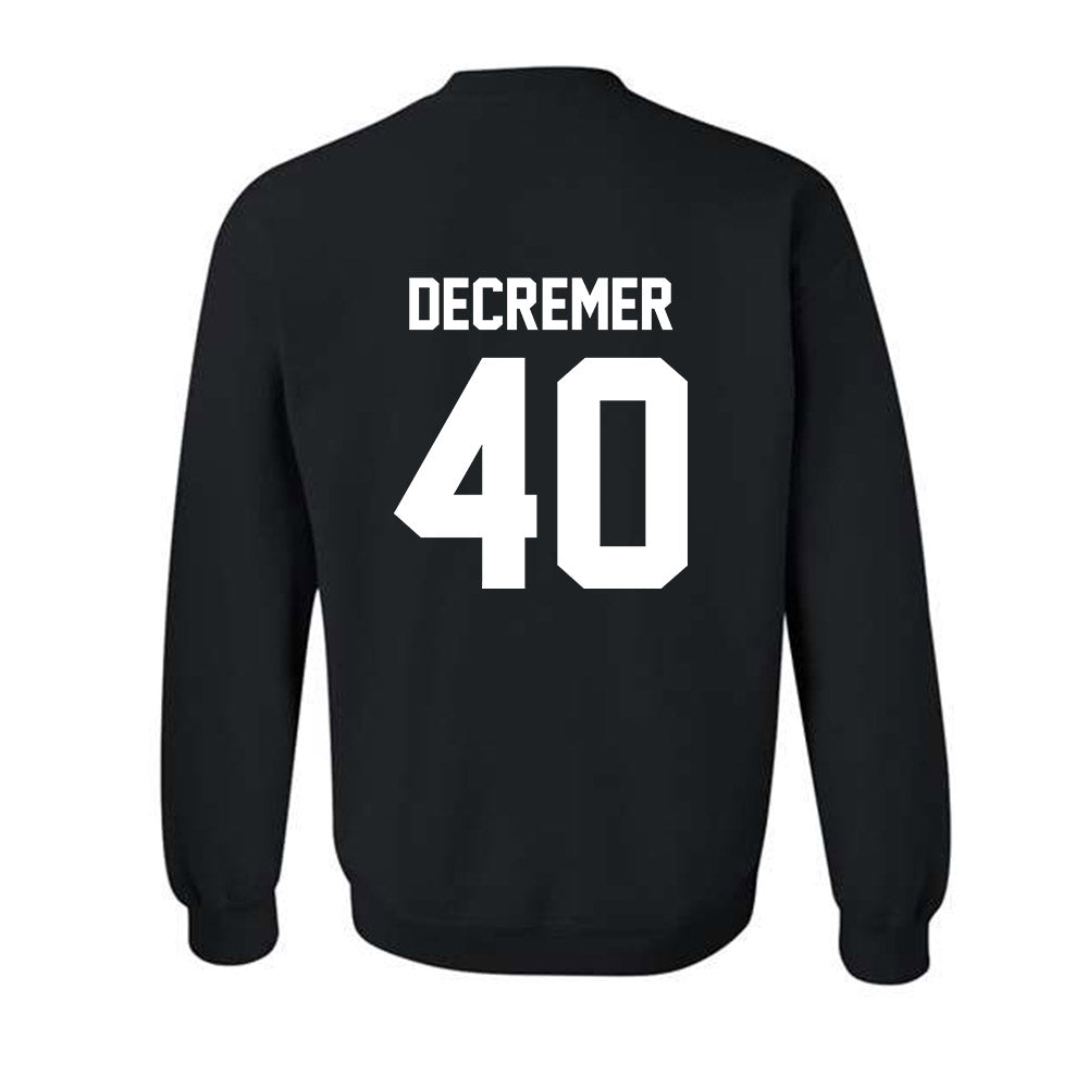 Arkansas - NCAA Baseball : James DeCremer - Generic Shersey Crewneck Sweatshirt-1