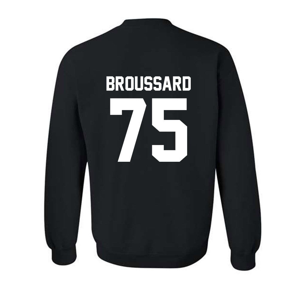 Arkansas - NCAA Football : Kavion Broussard - Generic Shersey Crewneck Sweatshirt-1