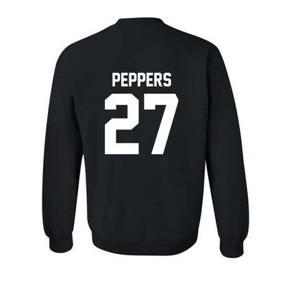 Arkansas - NCAA Women's Volleyball : Journey Peppers - Generic Shersey Crewneck Sweatshirt-1