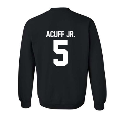 Arkansas - NCAA Men's Basketball : Darius Acuff Jr. - Generic Shersey Crewneck Sweatshirt-1