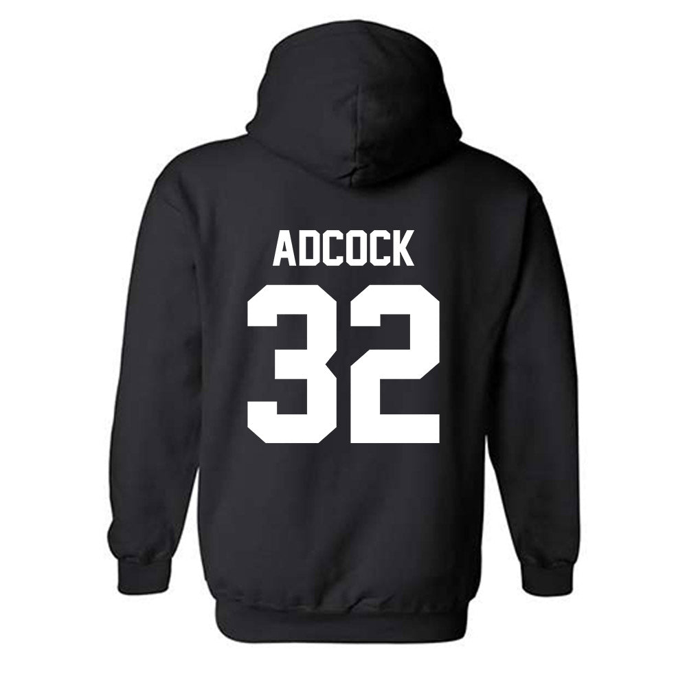 Arkansas - NCAA Football : Matt Adcock - Generic Shersey Hooded Sweatshirt-1