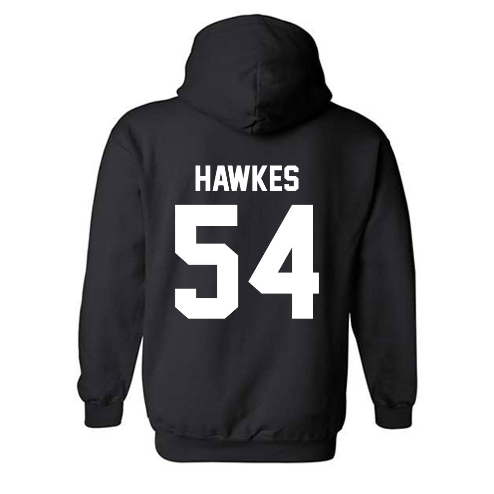Arkansas - NCAA Football : Adam Hawkes - Generic Shersey Hooded Sweatshirt-1
