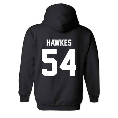 Arkansas - NCAA Football : Adam Hawkes - Generic Shersey Hooded Sweatshirt-1
