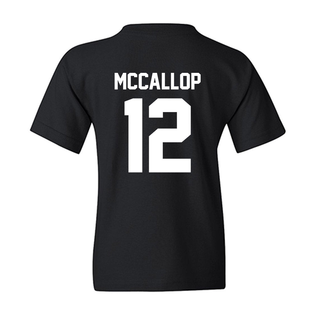 Arkansas - NCAA Women's Basketball : Grace McCallop - Generic Shersey Youth T-Shirt-1