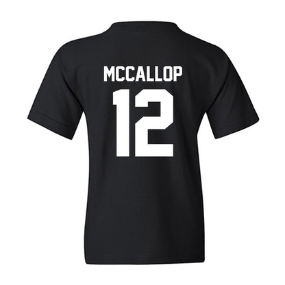 Arkansas - NCAA Women's Basketball : Grace McCallop - Generic Shersey Youth T-Shirt-1