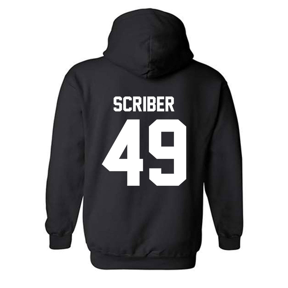 Arkansas - NCAA Football : Braxton Scriber - Generic Shersey Hooded Sweatshirt-1