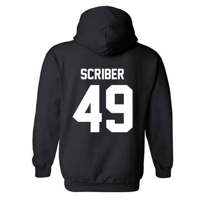 Arkansas - NCAA Football : Braxton Scriber - Generic Shersey Hooded Sweatshirt-1