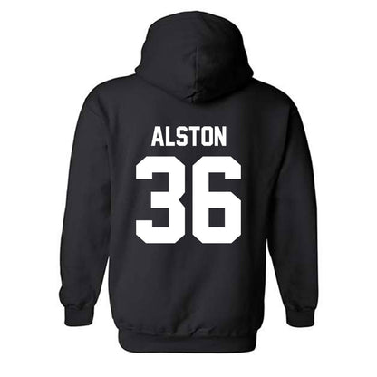Arkansas - NCAA Football : Brian Alston - Generic Shersey Hooded Sweatshirt-1