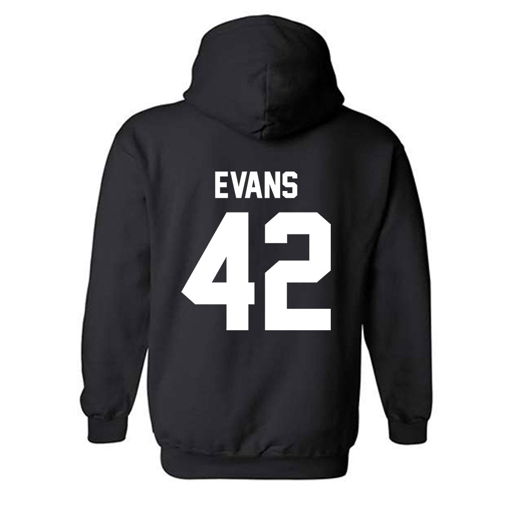Arkansas - NCAA Football : Jeremy Evans - Generic Shersey Hooded Sweatshirt-1