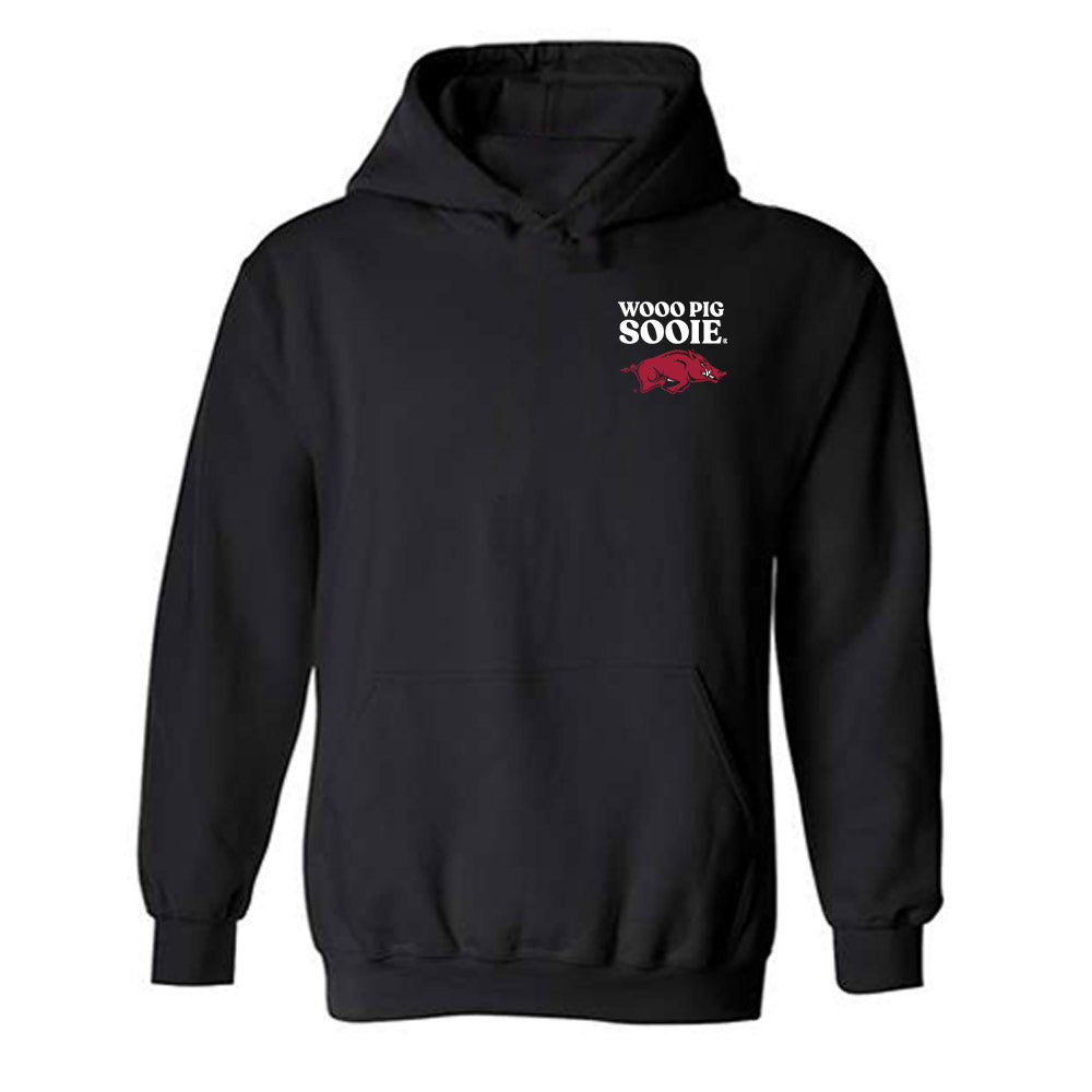 Arkansas - NCAA Women's Soccer : Keegan Smith - Generic Shersey Hooded Sweatshirt-0