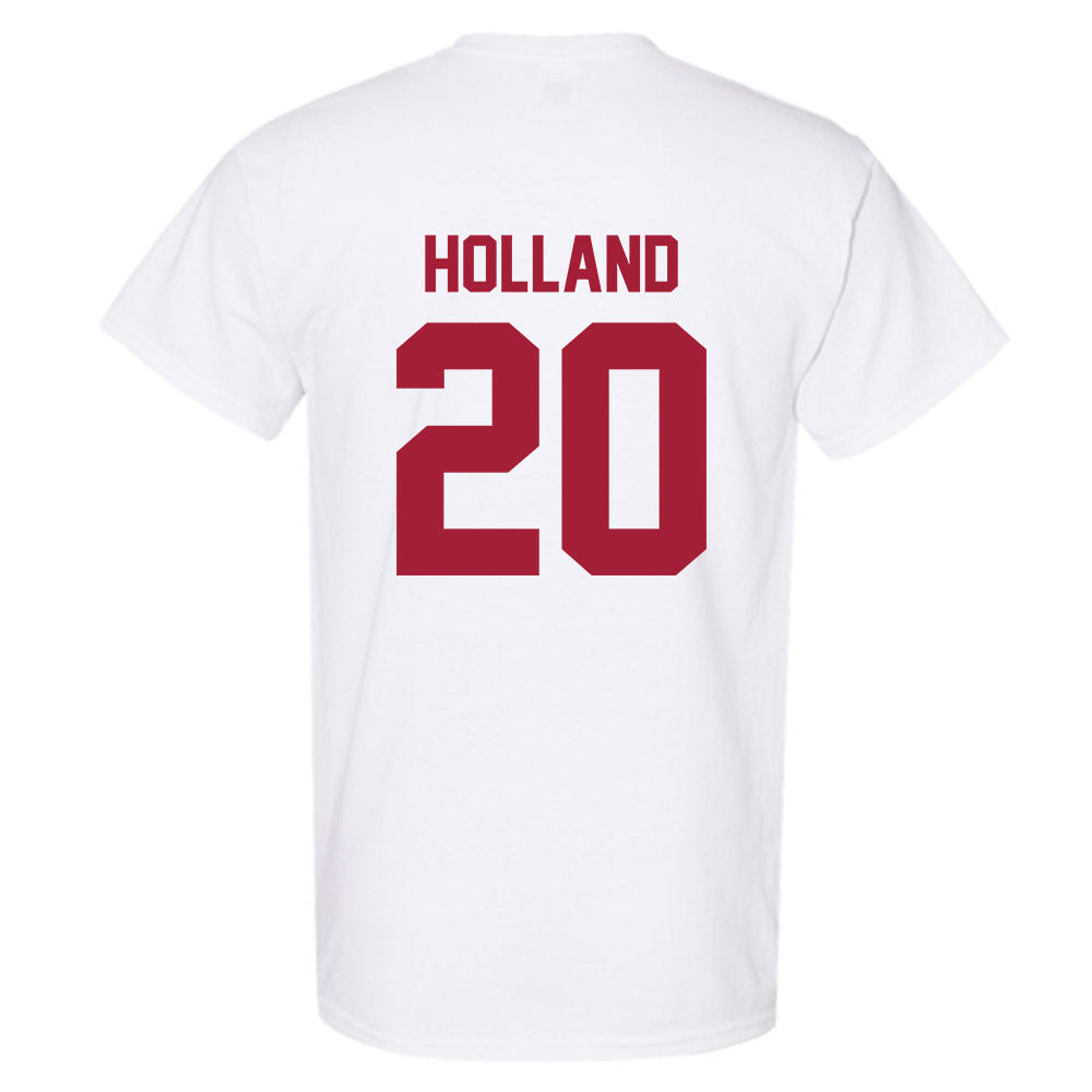 Arkansas - NCAA Baseball : Max Holland - Generic Shersey T-Shirt-1