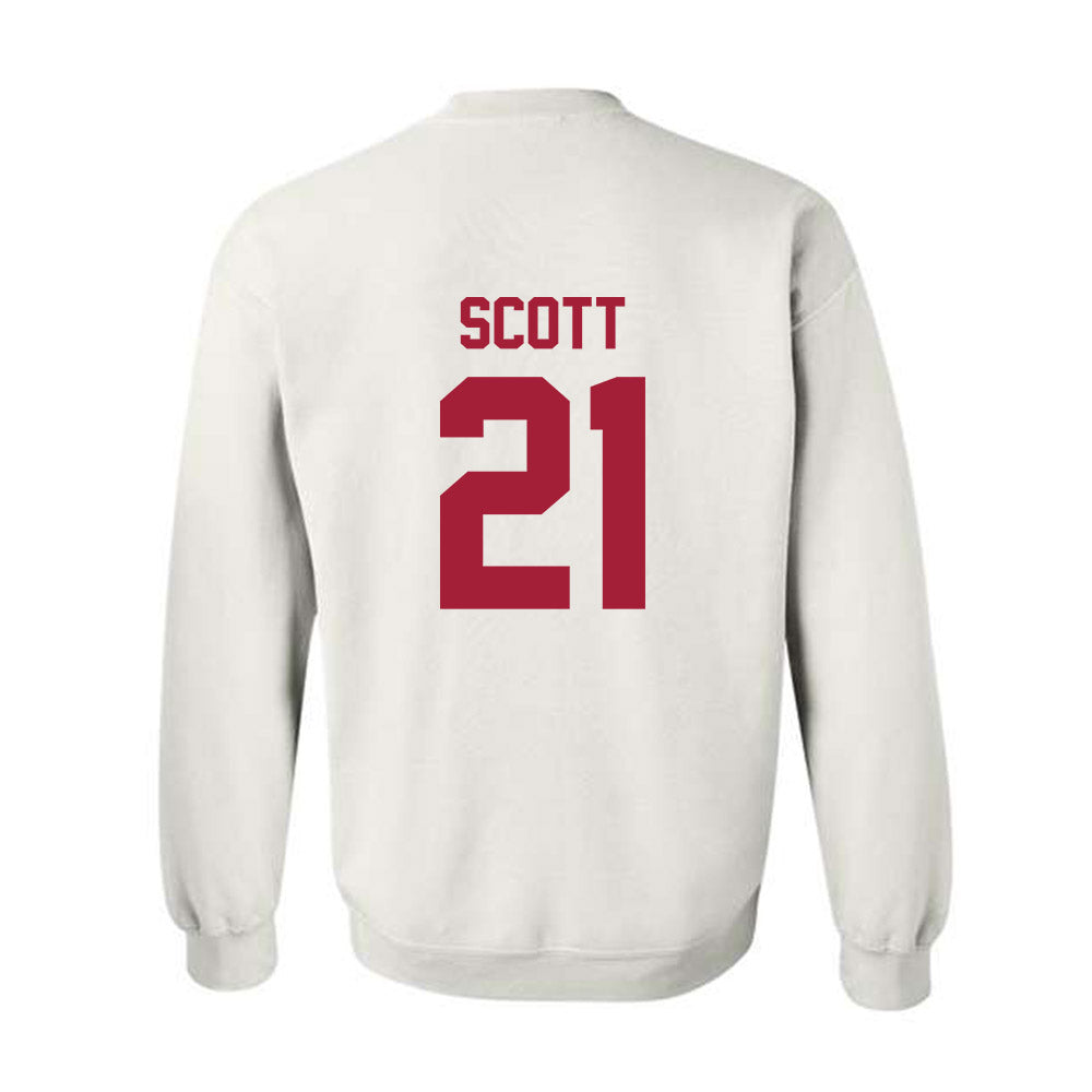 Arkansas - NCAA Football : Tyler Scott - Generic Shersey Crewneck Sweatshirt-1