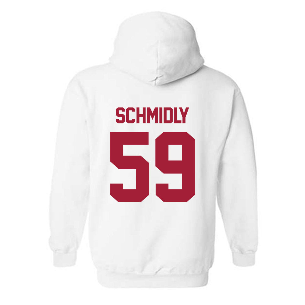 Arkansas - NCAA Football : Max Schmidly - Generic Shersey Hooded Sweatshirt-1