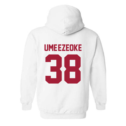 Arkansas - NCAA Football : Bradley Ume-Ezeoke - Generic Shersey Hooded Sweatshirt-1