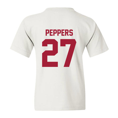 Arkansas - NCAA Women's Volleyball : Journey Peppers - Generic Shersey Youth T-Shirt-1