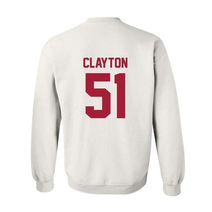 Arkansas - NCAA Football : Carey Clayton - Generic Shersey Crewneck Sweatshirt-1