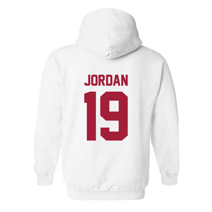 Arkansas - NCAA Football : Antonio Jordan - Generic Shersey Hooded Sweatshirt-1