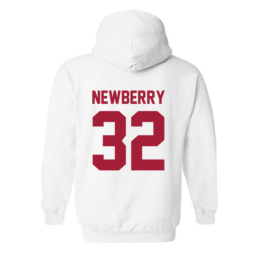 Arkansas - NCAA Baseball : Trystan Newberry - Generic Shersey Hooded Sweatshirt-1