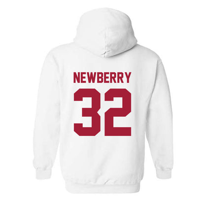 Arkansas - NCAA Baseball : Trystan Newberry - Generic Shersey Hooded Sweatshirt-1