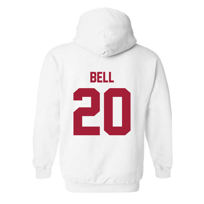 Arkansas - NCAA Softball : Tianna Bell - Generic Shersey Hooded Sweatshirt-1