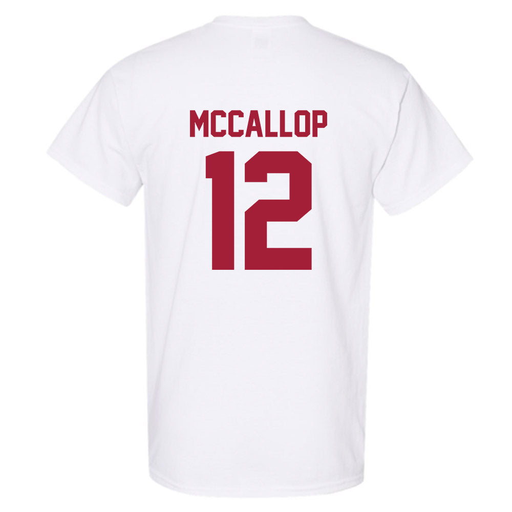 Arkansas - NCAA Women's Basketball : Grace McCallop - Generic Shersey T-Shirt-1