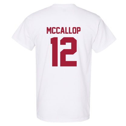 Arkansas - NCAA Women's Basketball : Grace McCallop - Generic Shersey T-Shirt-1
