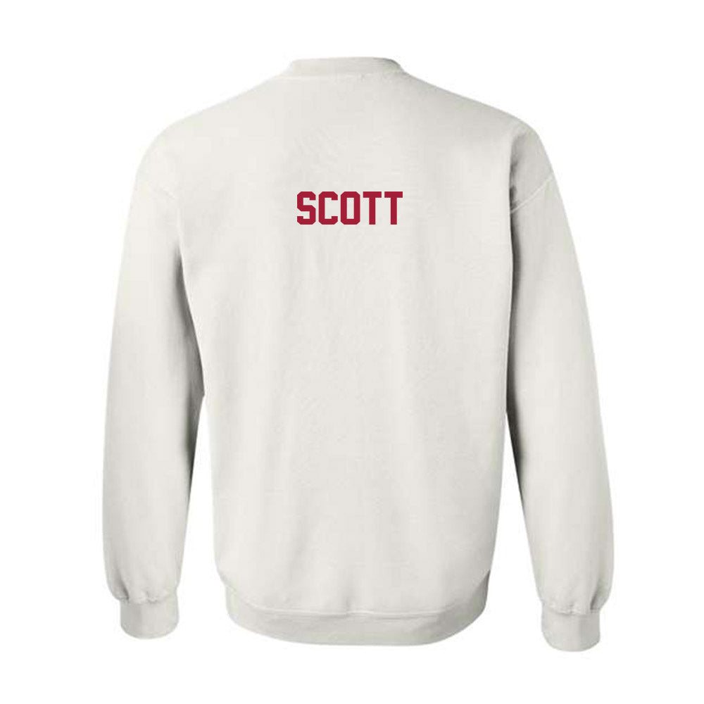 Arkansas - NCAA Women's Gymnastics : Finley Scott - Generic Shersey Crewneck Sweatshirt-1
