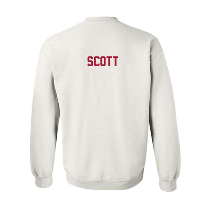 Arkansas - NCAA Women's Gymnastics : Finley Scott - Generic Shersey Crewneck Sweatshirt-1