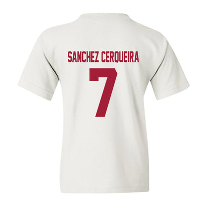 Arkansas - NCAA Women's Basketball : Cristina Sanchez Cerqueira - Generic Shersey Youth T-Shirt-1