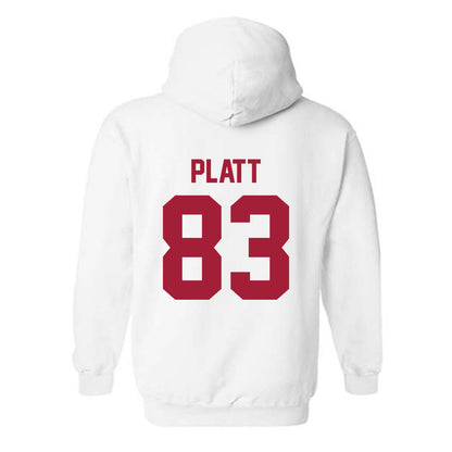 Arkansas - NCAA Football : Jaden Platt - Generic Shersey Hooded Sweatshirt-1