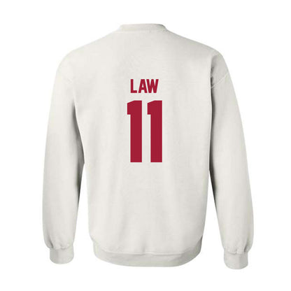 Arkansas - NCAA Women's Volleyball : Elsie Law - Generic Shersey Crewneck Sweatshirt-1