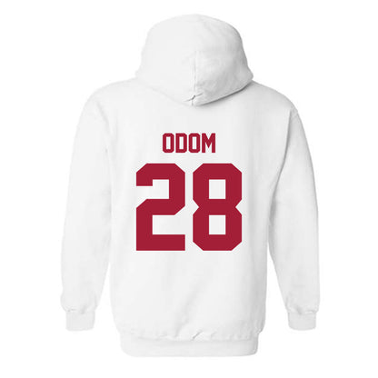 Arkansas - NCAA Football : Trajen Odom - Generic Shersey Hooded Sweatshirt-1