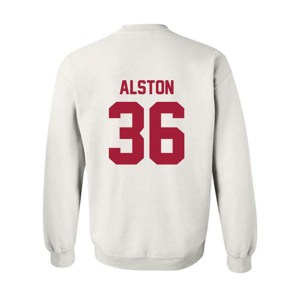 Arkansas - NCAA Football : Brian Alston - Generic Shersey Crewneck Sweatshirt-1