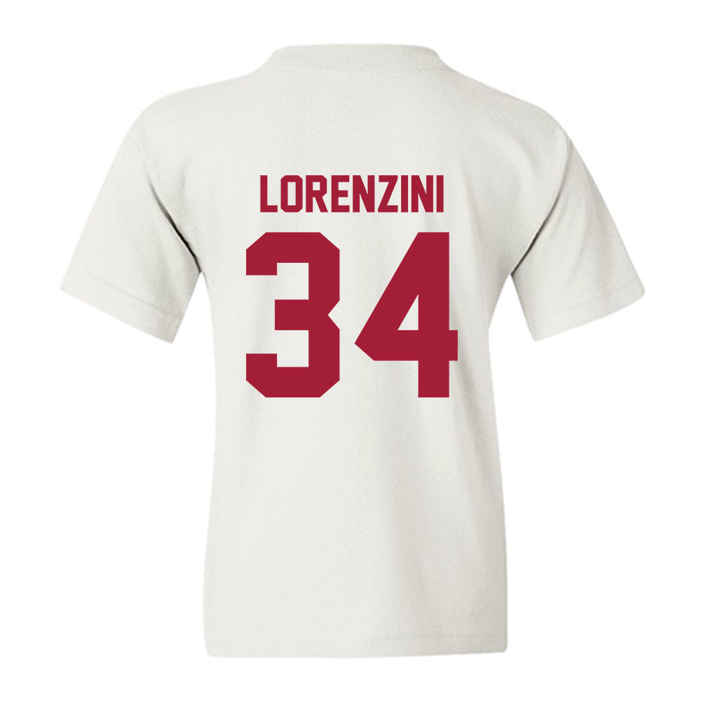 Arkansas - NCAA Baseball : Joey Lorenzini - Generic Shersey Youth T-Shirt-1