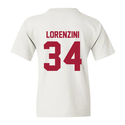 Arkansas - NCAA Baseball : Joey Lorenzini - Generic Shersey Youth T-Shirt-1